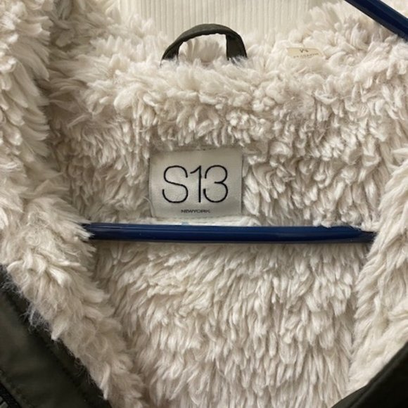 S13 New York Ladies Sherpa Lined Anorak Jacket, M - Picture 2 of 7